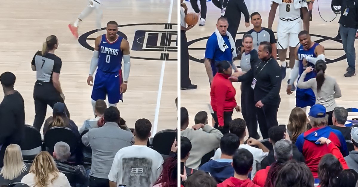 VIDEO Igra se zadnji napad na utakmici, a Westbrook stoji i svađa se s navijačem