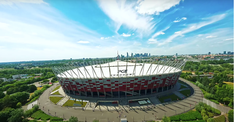 Pogledajte poljski nacionalni stadion na kojem će igrati Hrvatska