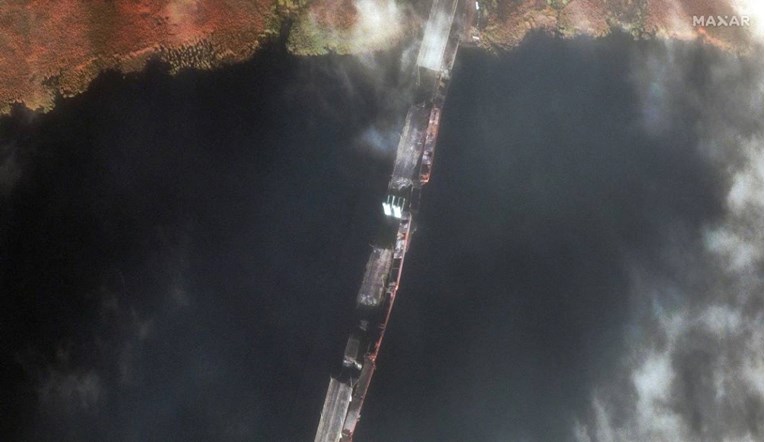 Stigle nove satelitske snimke važnog razorenog mosta kod Hersona