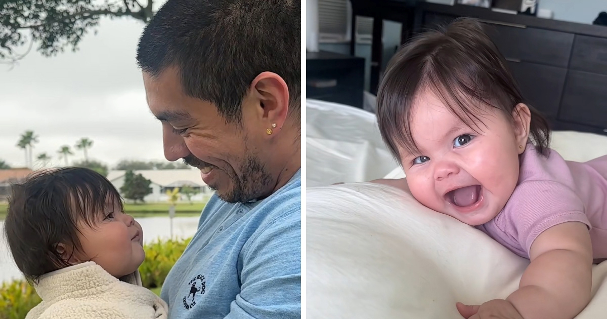 Beba prvi put rekla "Volim te", dirljiva reakcija oca postala je hit