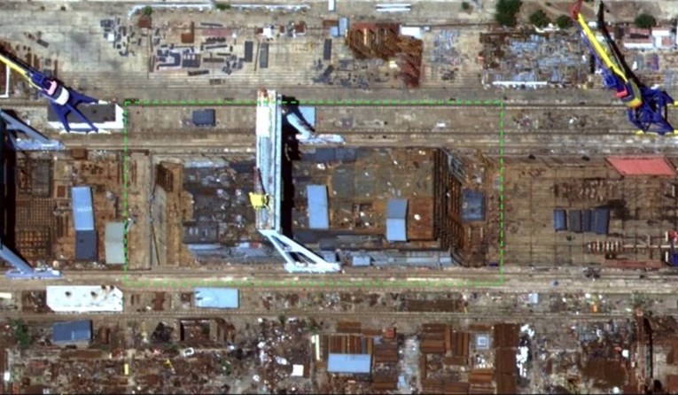 Satelitske snimke otkrile: Putin gradi golemi brod, dug kao dva nogometna igrališta