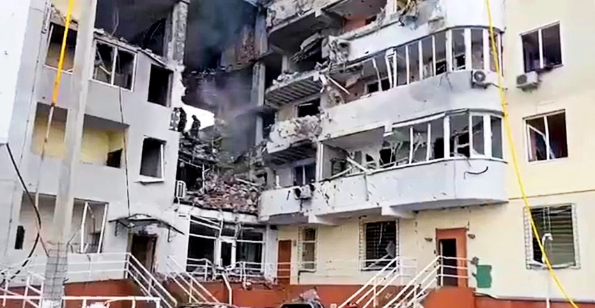 VIDEO Ovo su snimke pogođenih stambenih zgrada u Odesi. Ukrajina najavila istragu