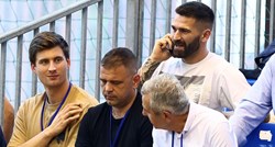 Marko Livaja i Ante Gotovina s tribina pratili povijesnu utakmicu Jadrana i Juga