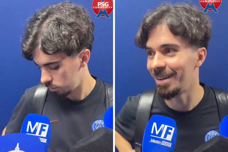 VIDEO Zvijezda PSG-a davala izjave, a žena ga nije prestajala zvati na mobitel