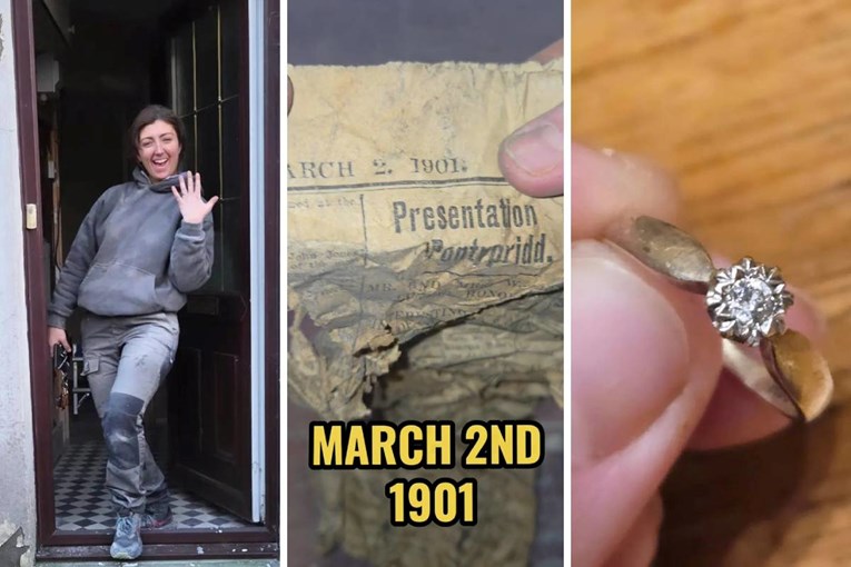 Žena je tijekom renovacije u kući pronašla novine iz 1901. i zlatni prsten