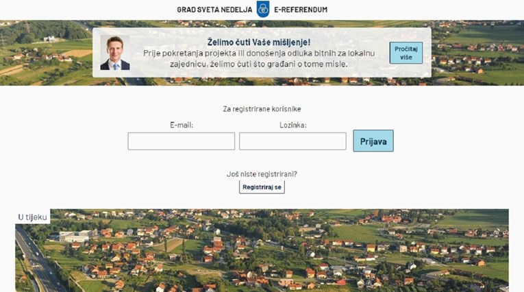 Grad Sveta Nedelja prvi u Hrvatskoj uveo online referendum