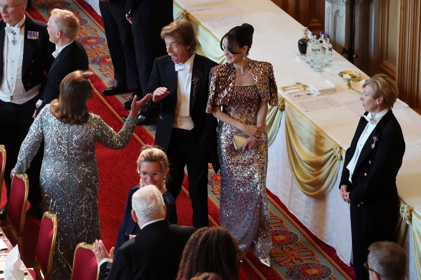 Mick Jagger i Elton John bili najveće zvijezde na državnoj večeri za Macrona u UK-u