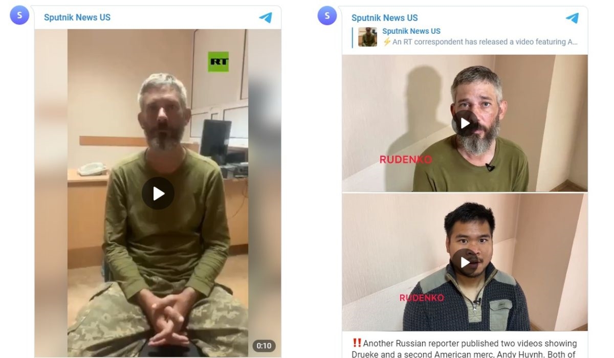 Rusi objavili snimke zarobljenih Amerikanaca