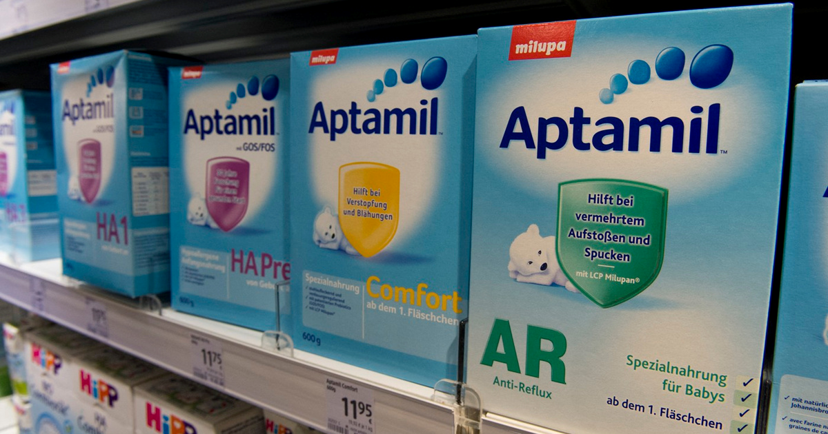 S tržišta povučena hrana za dojenčad Aptamil AR1