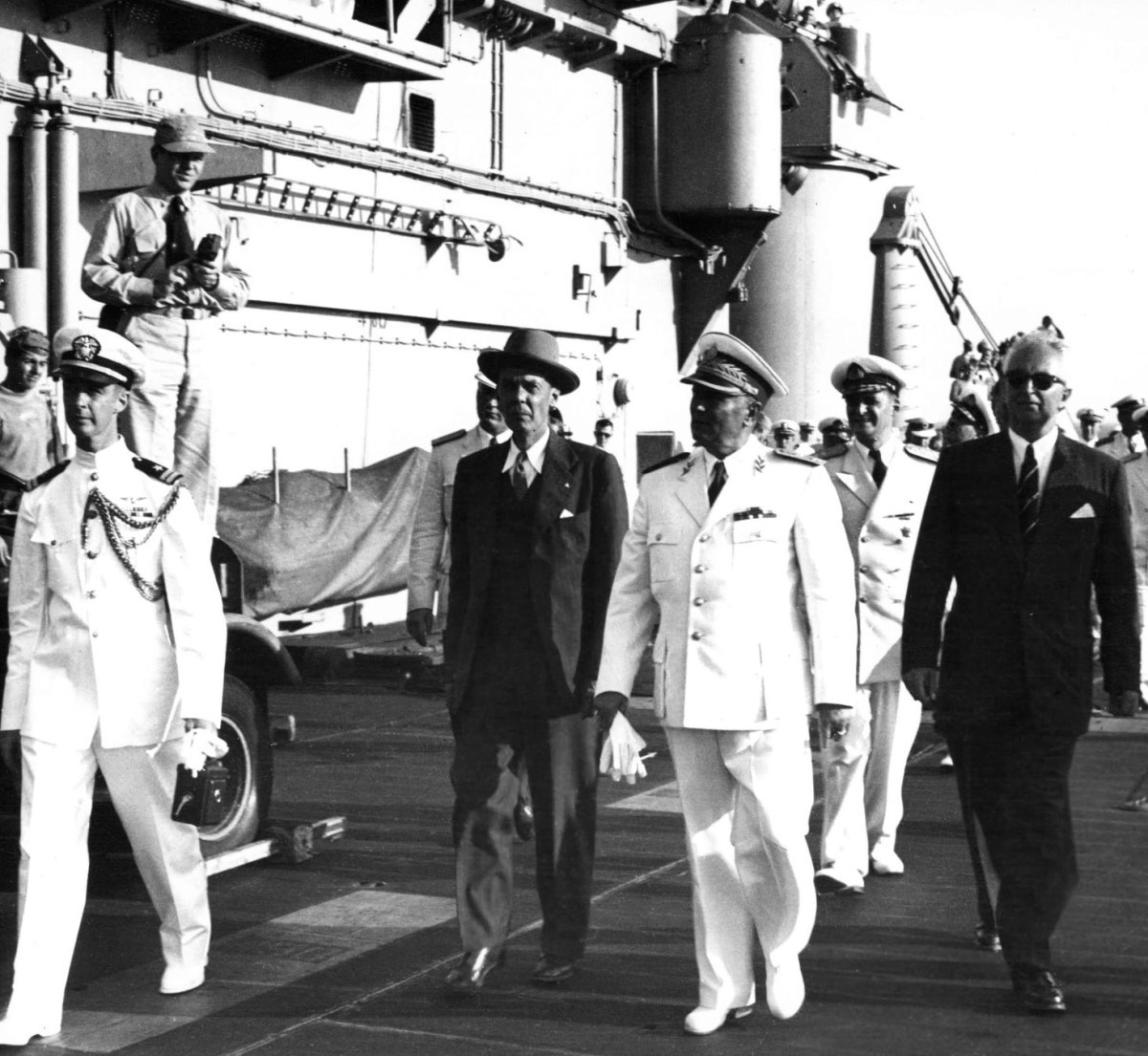 Pogledajte kako je 1952. izgledao dolazak prvog američkog nosača zrakoplova u Split