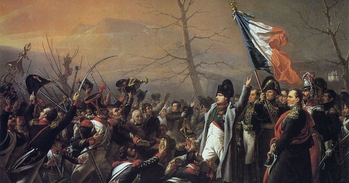 Napoleonov bijeg s Elbe nije baš bio suptilan: otišao je uz grandiozan otpraćaj