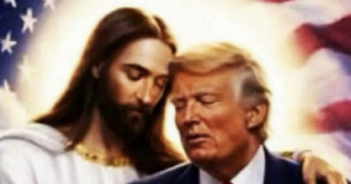 Trump objavio AI sliku na kojoj ga grli Isus: "Ovo se ne sviđa lijevim luđacima"