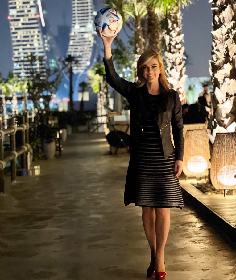 Kolinda se pohvalila posebnom FIFA-inom loptom, za nju je potpisala dva velikana