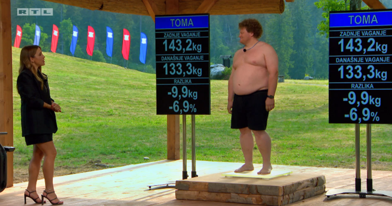 Toma ima najbolji rezultat nakon prvog vaganja u ŽNV-u. Izgubio je 9.9 kilograma