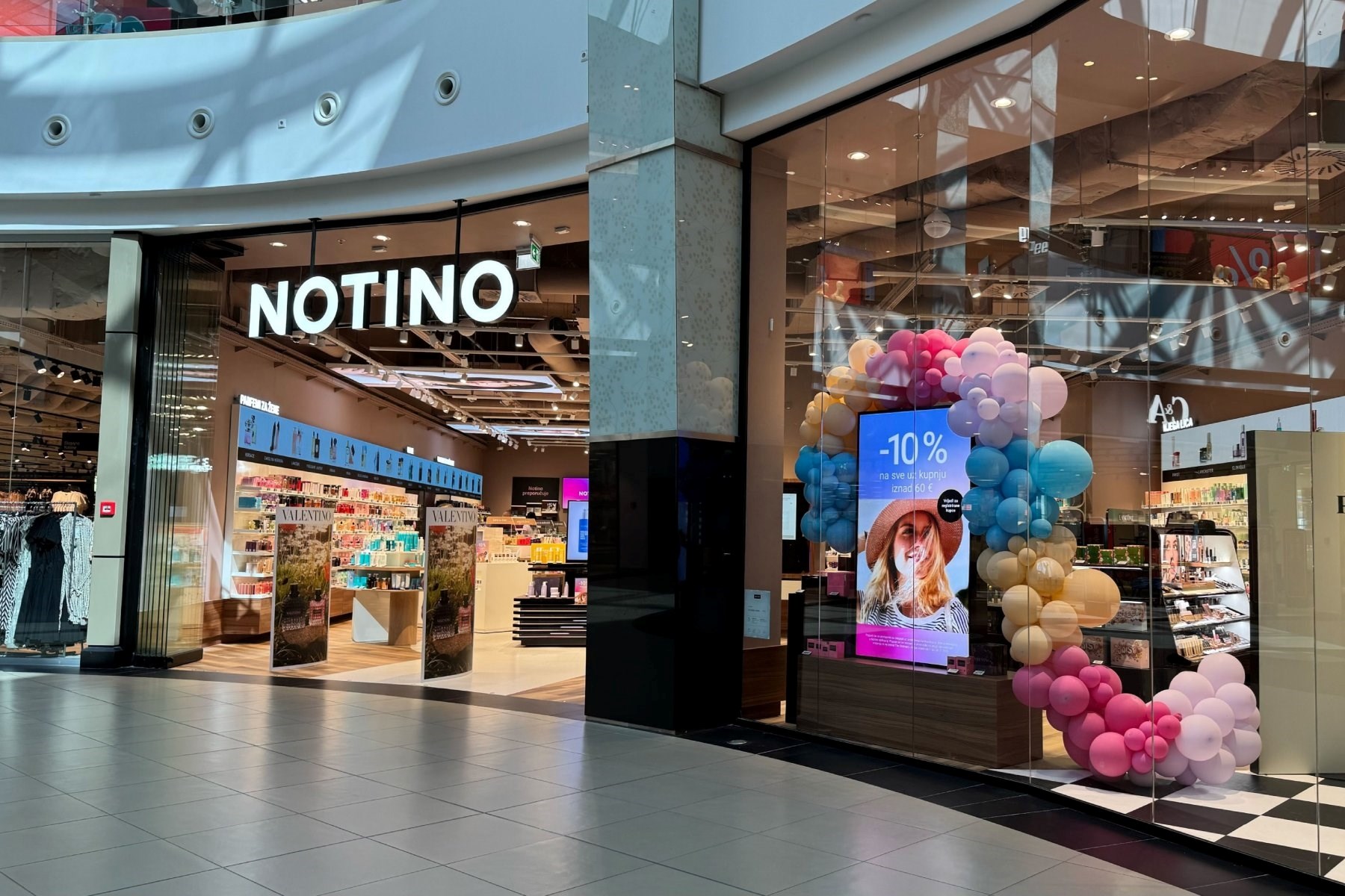Notino stigao u Arena Centar. Evo kako izgleda prva trgovina