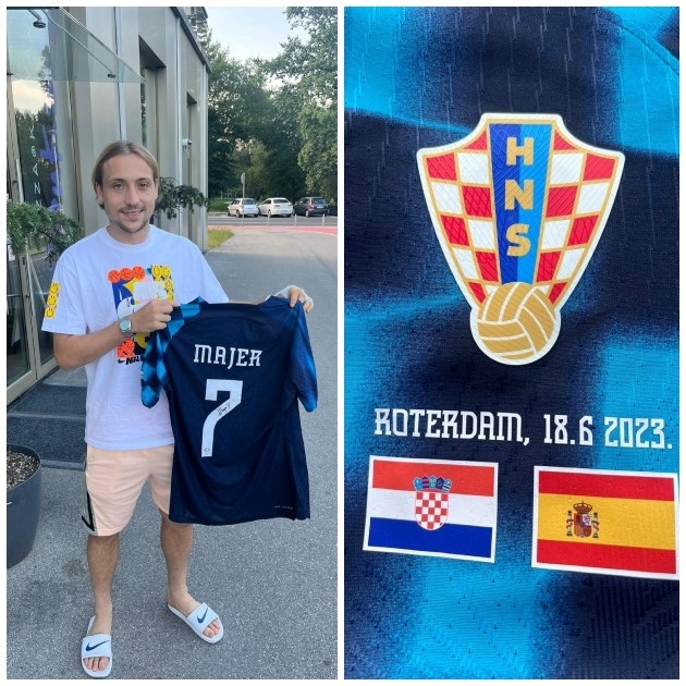 Lovro Majer donirao svoj dres iz finala Lige nacija za pomoć stopostotnom invalidu