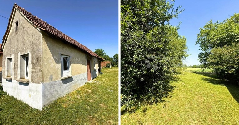 Kuća od 54 m² s prostranom parcelom i oranicom prodaje se za 20.000 €