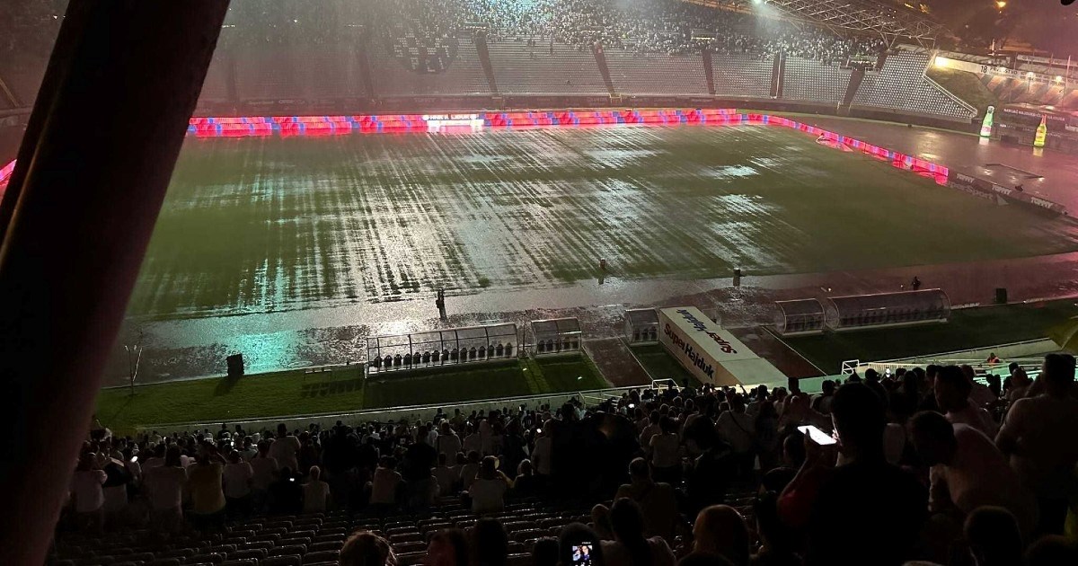 Pogledajte kako je izgledao Poljud nakon olujnog nevremena
