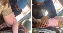 Tata u dvominutnom videu smještanja djeteta u autosjedalicu pokazao konjske živce