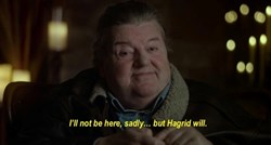 Širi se emotivna poruka Robbieja Coltranea: "Ja neću biti tu... Ali Hagrid hoće"