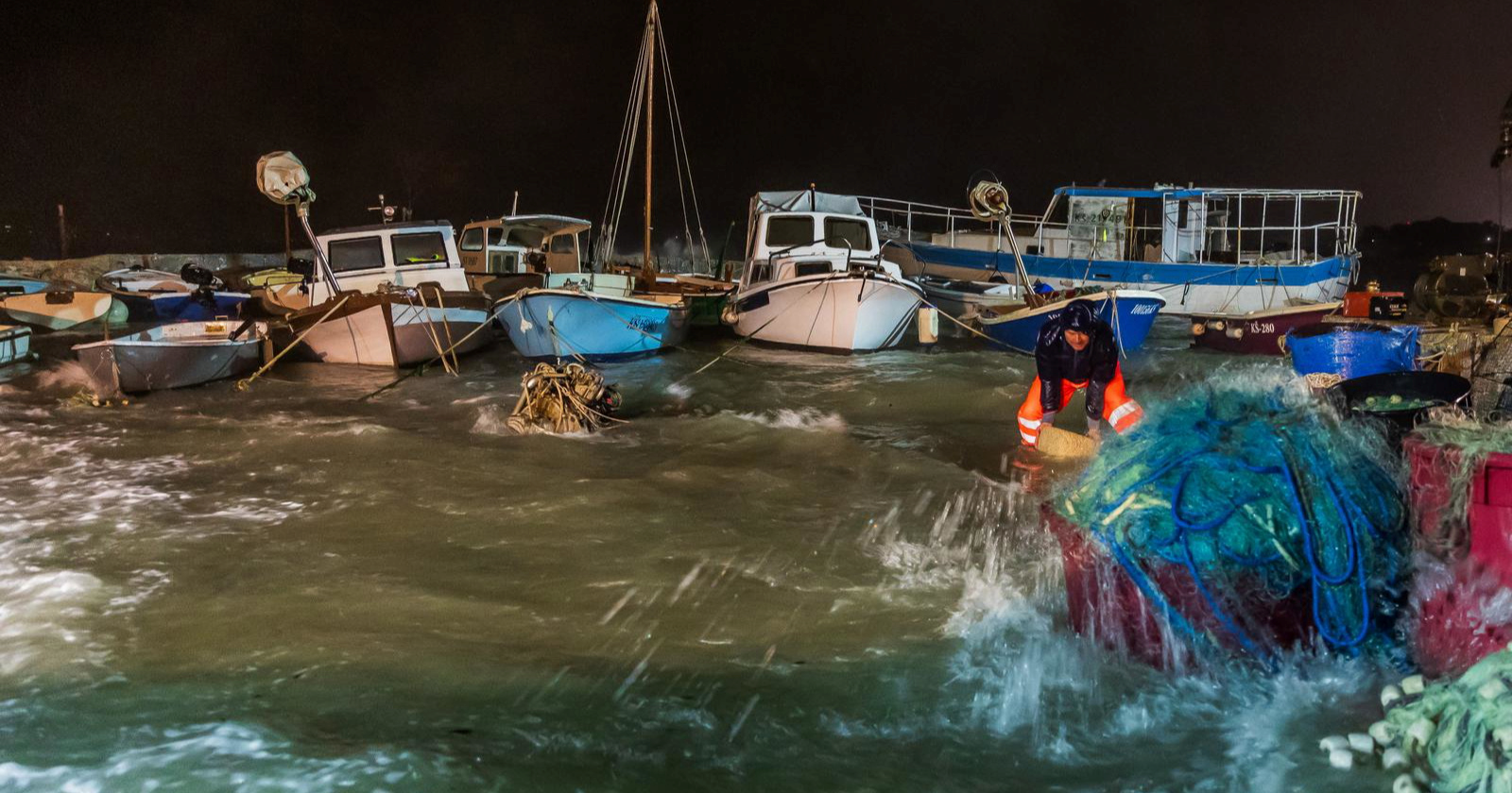 More se jučer u Dalmaciji podiglo 95 centimetara