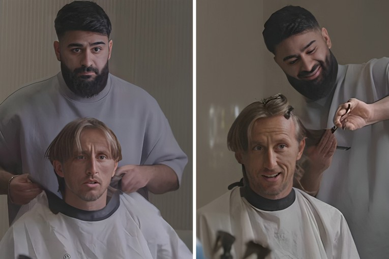 Modrić se ošišao