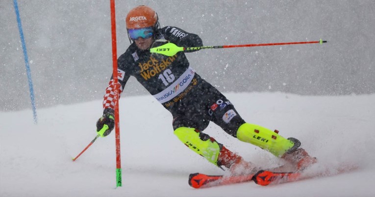 Zubčić osvojio sjajno 12. mjesto u slalomu, još dvojica Hrvata osvojila bodove