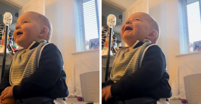 Mama je snimila video svoje bebe koja ima zarazan smijeh, snimka je oduševila tisuće