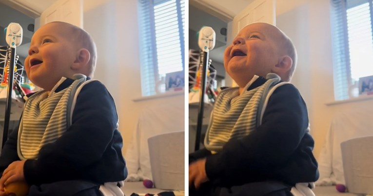 Mama je snimila video svoje bebe koja ima zarazan smijeh, snimka je oduševila tisuće