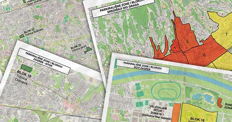 Ovo su novi parking-blokovi u Zagrebu, provjerite u kojem ste vi