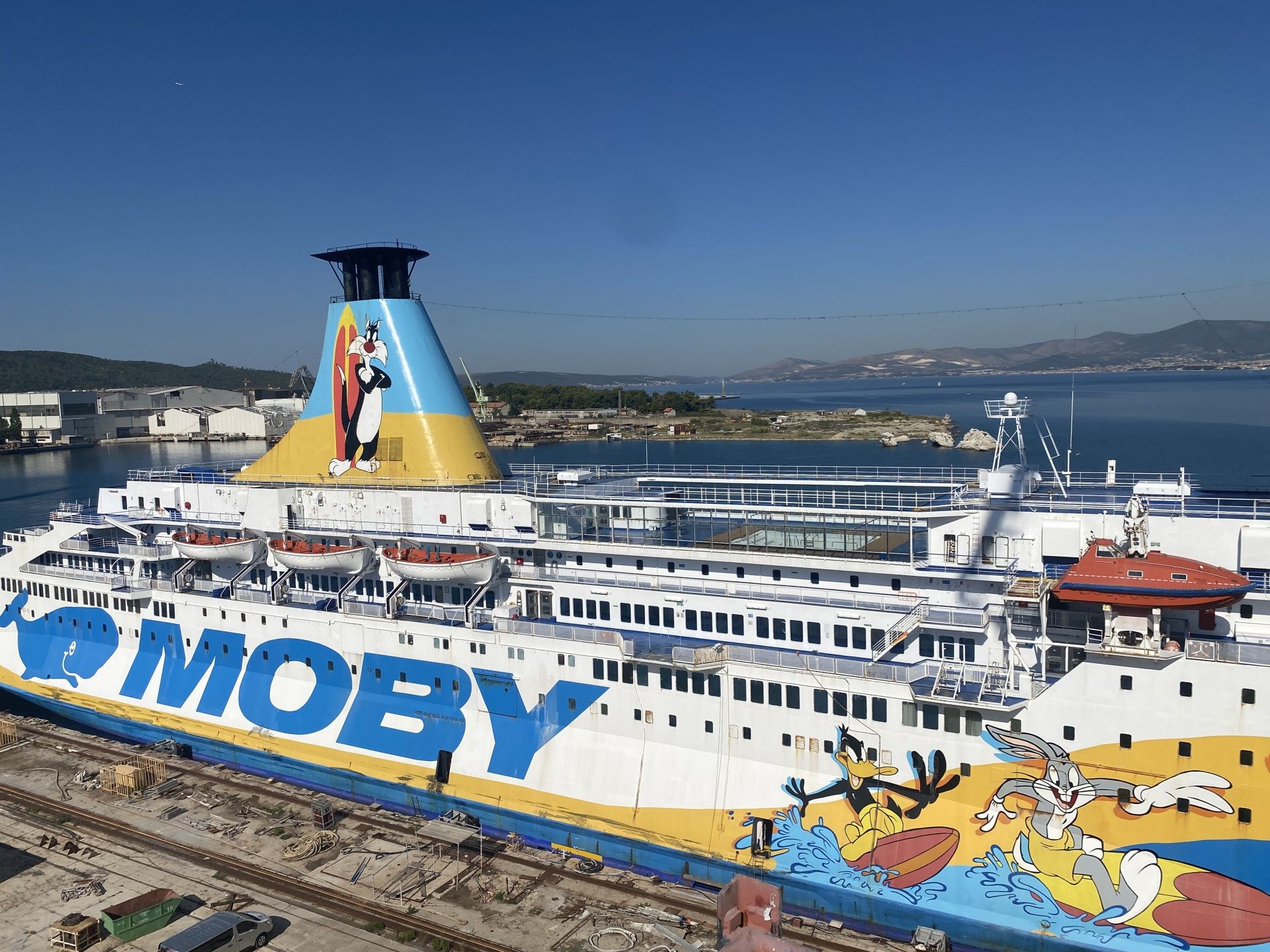 Brodosplit: Azbest s broda Moby Drea uklanjat će se u Italiji