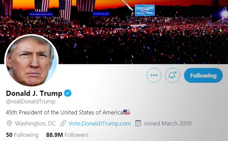 Trump će uskoro izgubiti poseban tretman na Twitteru