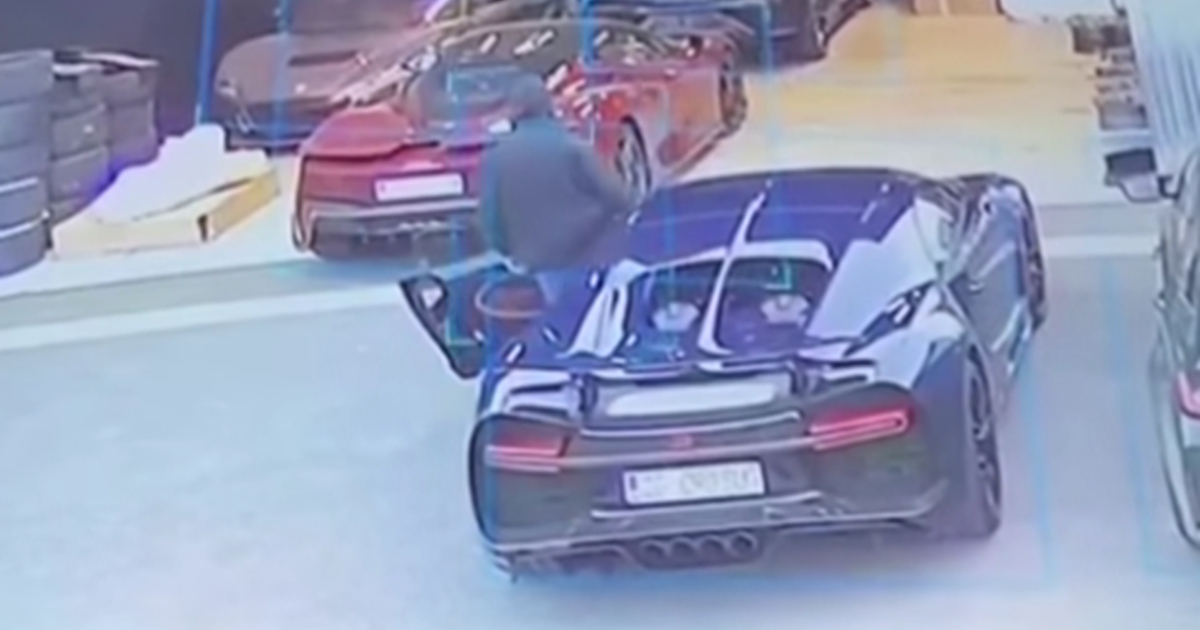 Mate Rimac objavio snimku krađe Bugattija