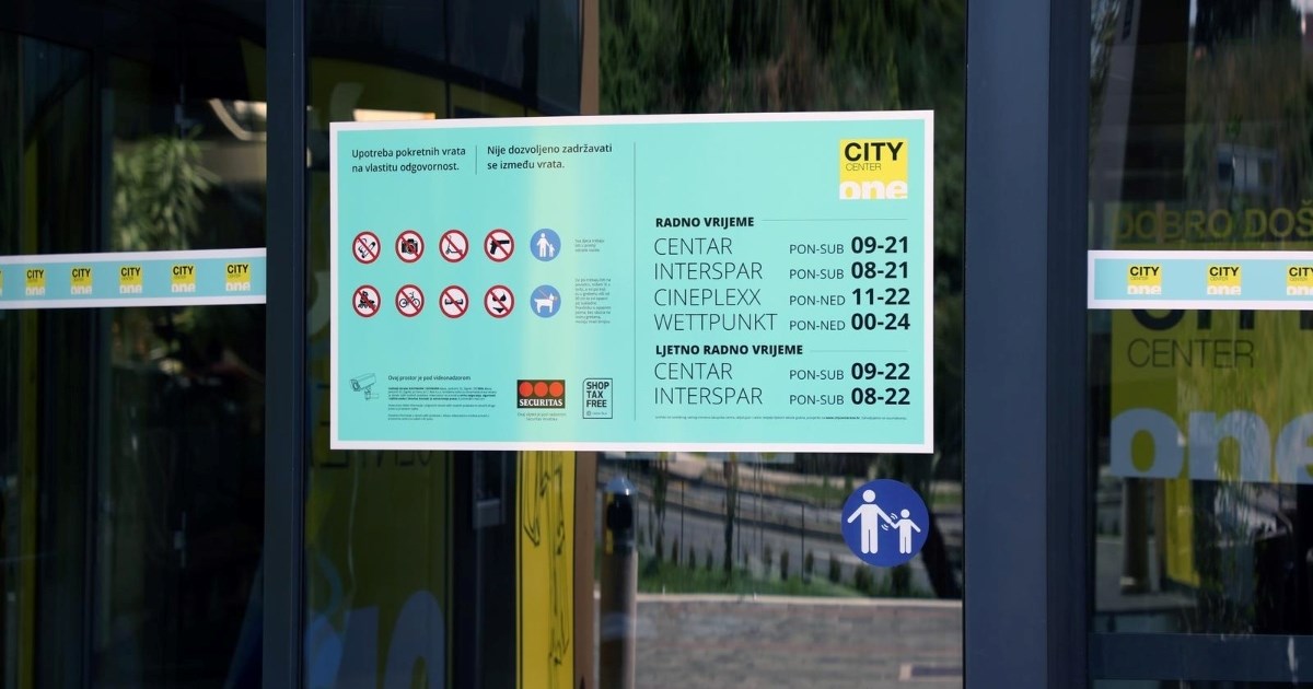 Evo kamo danas možete u kupovinu