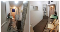 Netko u Srbiji iznajmljuje stan koji izgleda kao hodnik. Najamnina je 200 eura