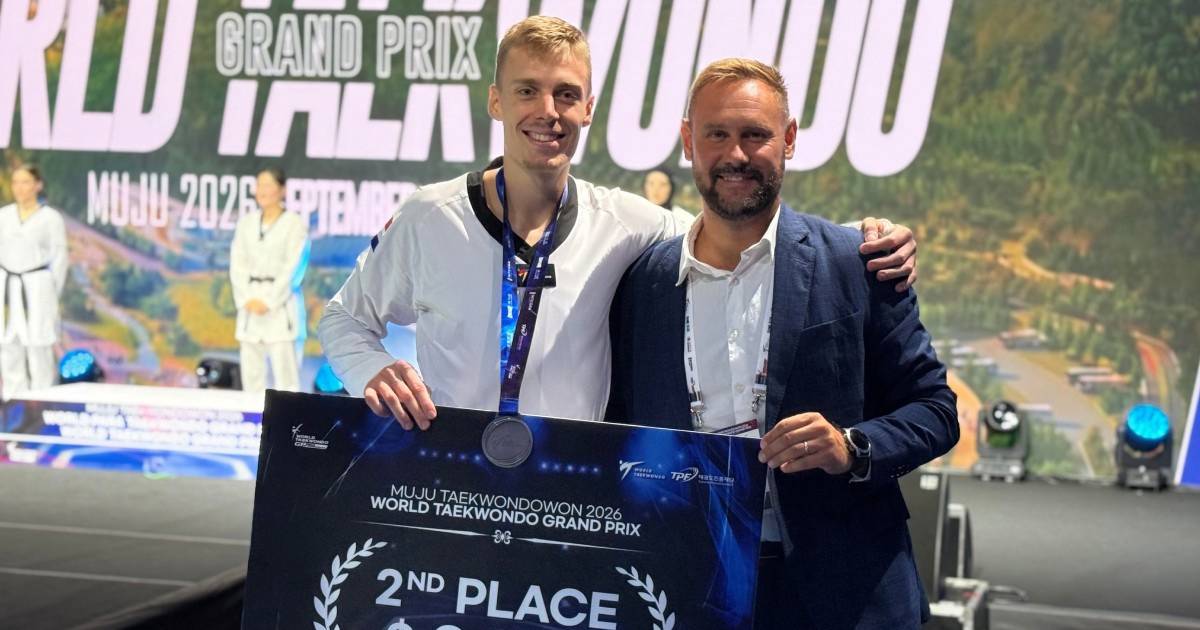 Marko Golubić osvojio srebro na taekwondo Grand Prixu u Južnoj Koreji