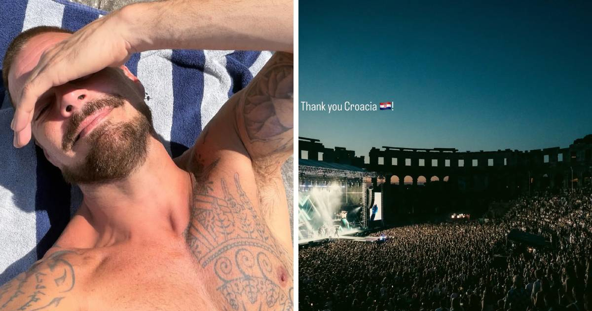 Ricky Martin na Instagramu: Pjevao sam, putovao, plivao, šetao... Hvala, Hrvatska