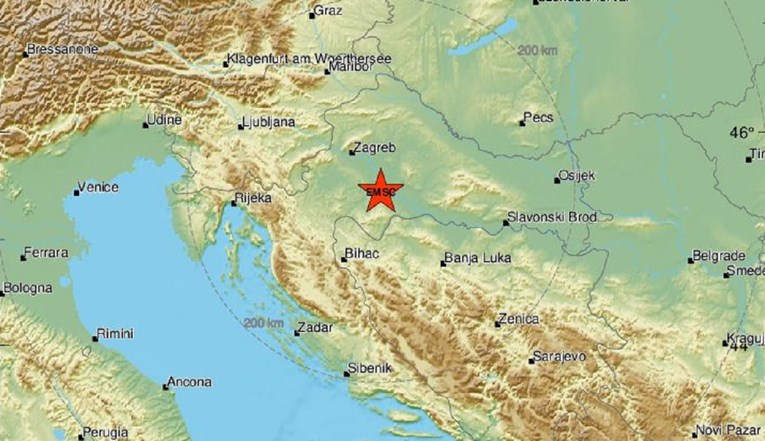 Potres na Baniji magnitude 3.8: "Bio je prilično jak, dugo se treslo"
