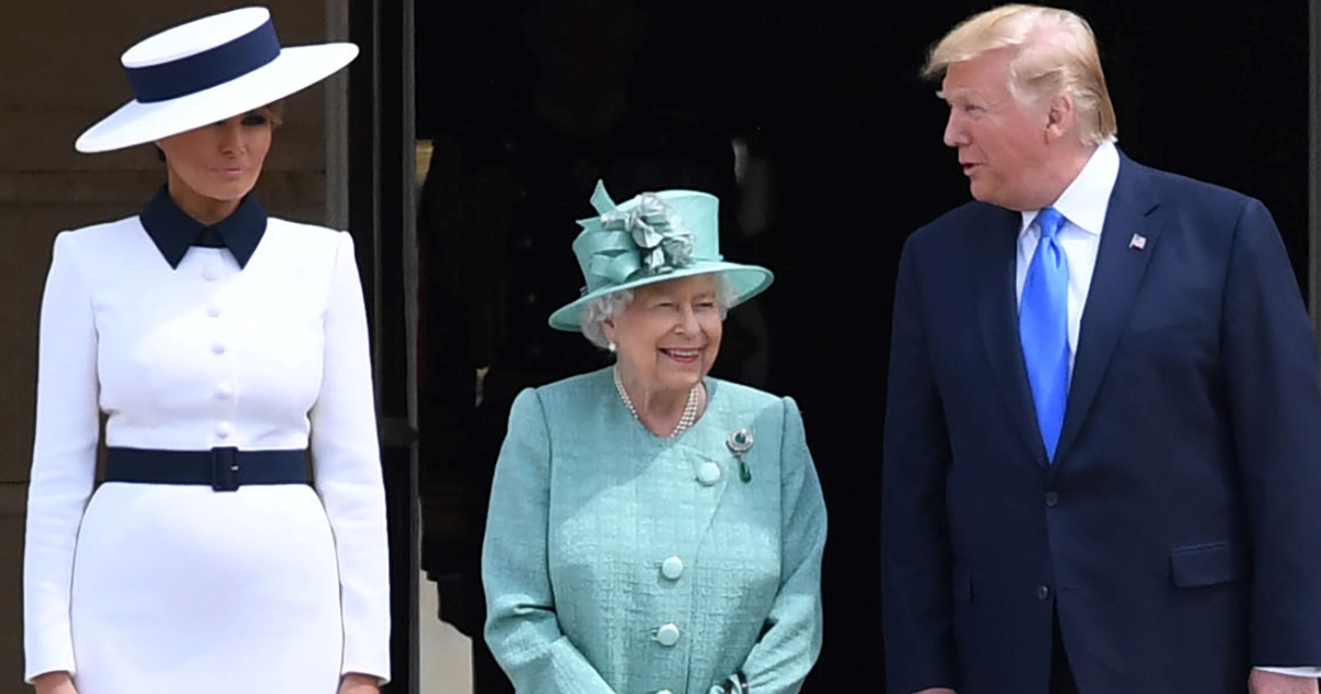 Ovako je kraljica trolala Trumpa prilikom njegova posjeta Britaniji 2018. godine