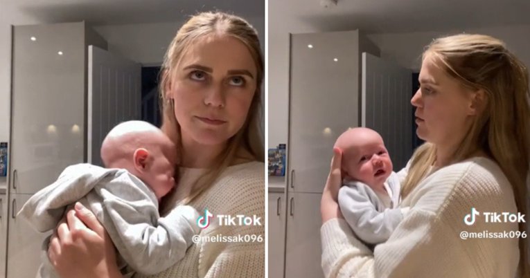 Video od 13 milijuna pregleda: Mama podijelila super trik za smirivanje bebe