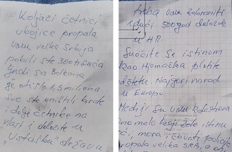 Gostu iz Srbije u Poreču izgrebali auto pa pod brisačem ostavili poruku