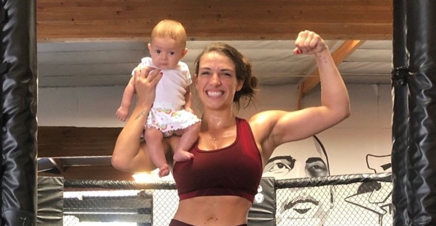 UFC-ova zvijezda vratila se borbama samo četiri mjeseca nakon što je rodila