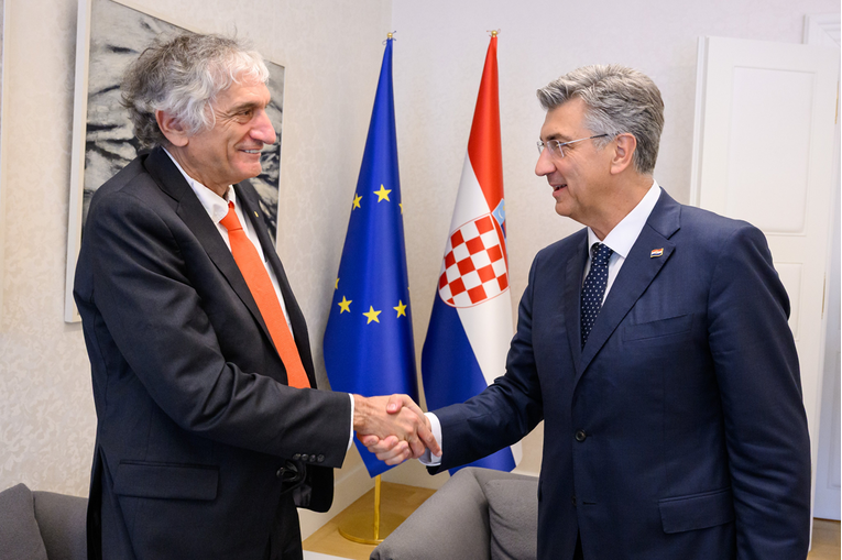 Plenković ugostio nobelovca hrvatskog podrijetla