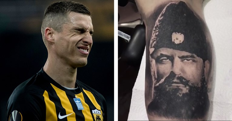 UEFA presudila: Vranješ ne smije igrati s tetovažom četničkog vojvode