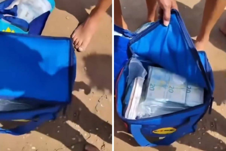 VIDEO Dok je straža plovila prema njima, kod Sicilije bacili 750.000 eura u more