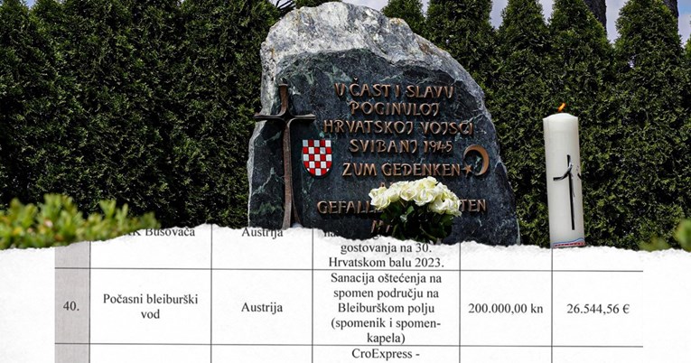 Plenkovićeva vlada dala 200.000 naših kuna za obnovu ustaškog spomenika na Bleiburgu