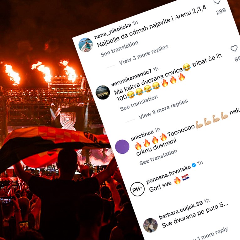 "Nek crknu dušmani": Pogledajte reakcije Hrvata na Thompsonovu turneju