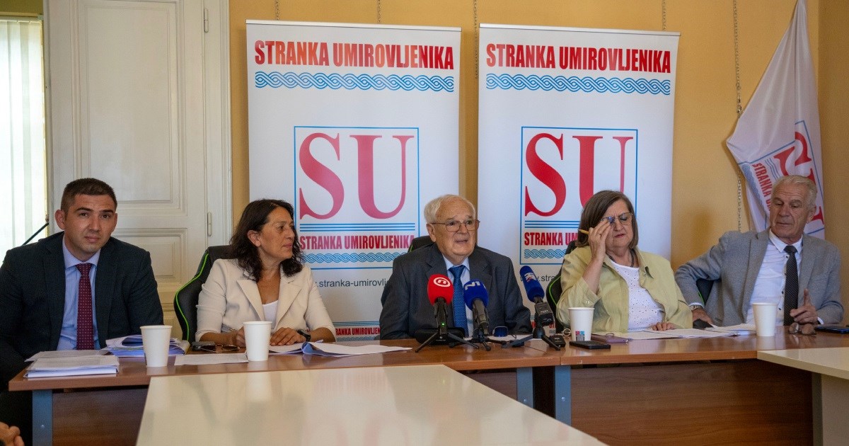Stranka umirovljenika: Pola mirovine je kazna za one koji moraju raditi