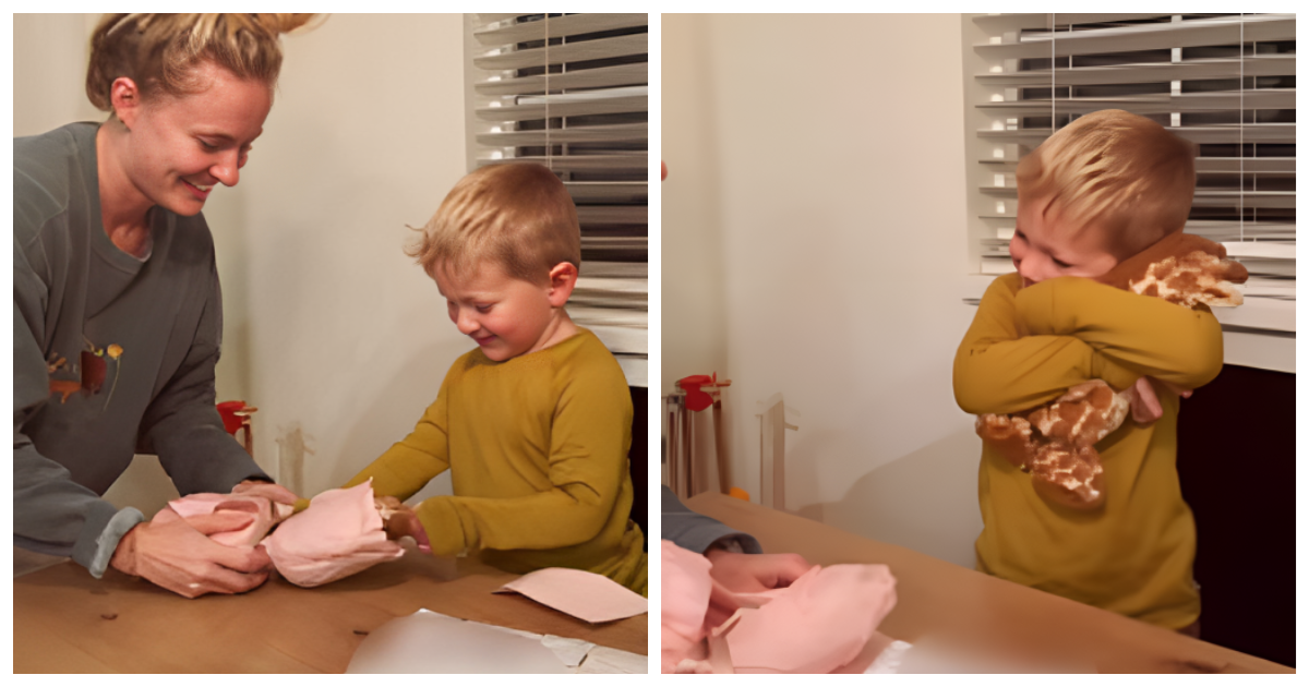 Dječak je u Parizu ostavio plišanu žirafu, dobri ljudi su mu je poslali poštom