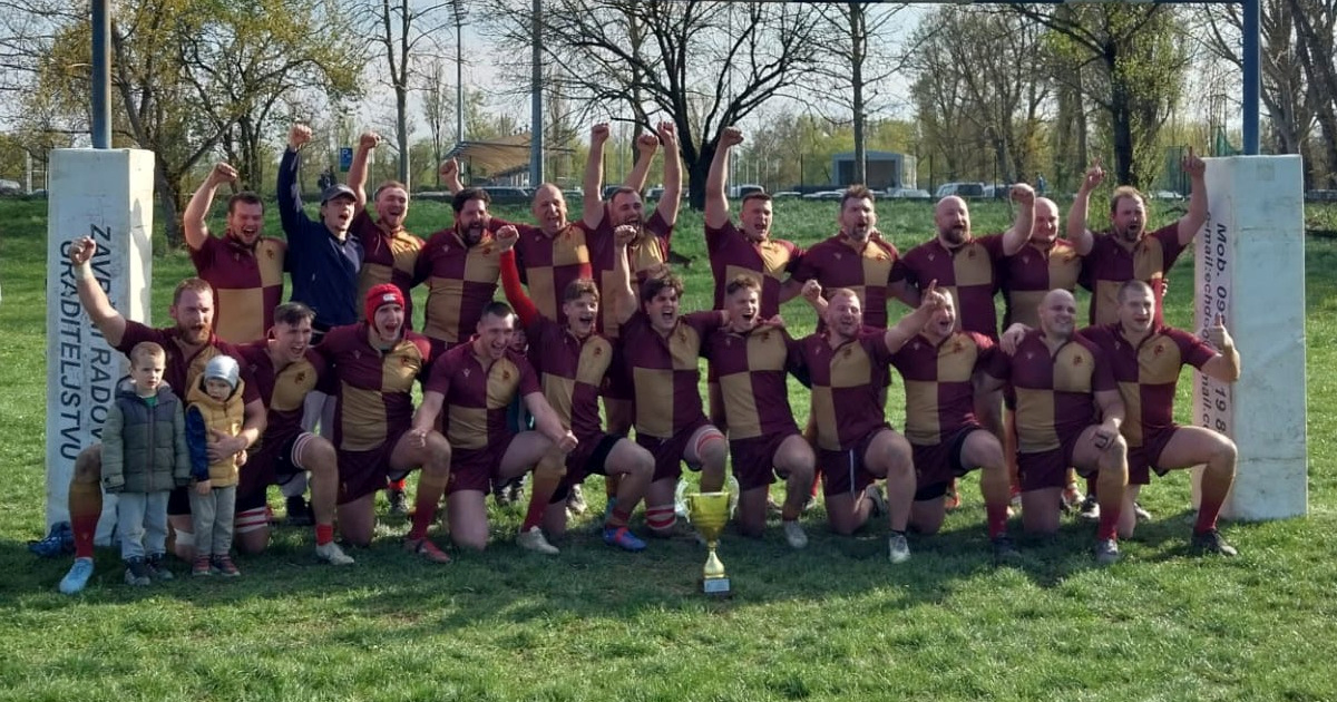 Mladost je prvak Hrvatske u ragbiju